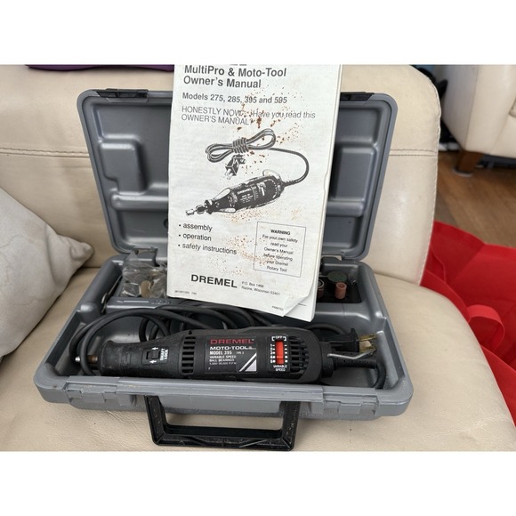 Dremel Multipro Model 395 Type 5 Tool Case Accessories  Dremel MultiPro rotary tool w case - & accessories‎ 395